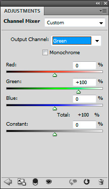 Colour swapping the red and blue channels